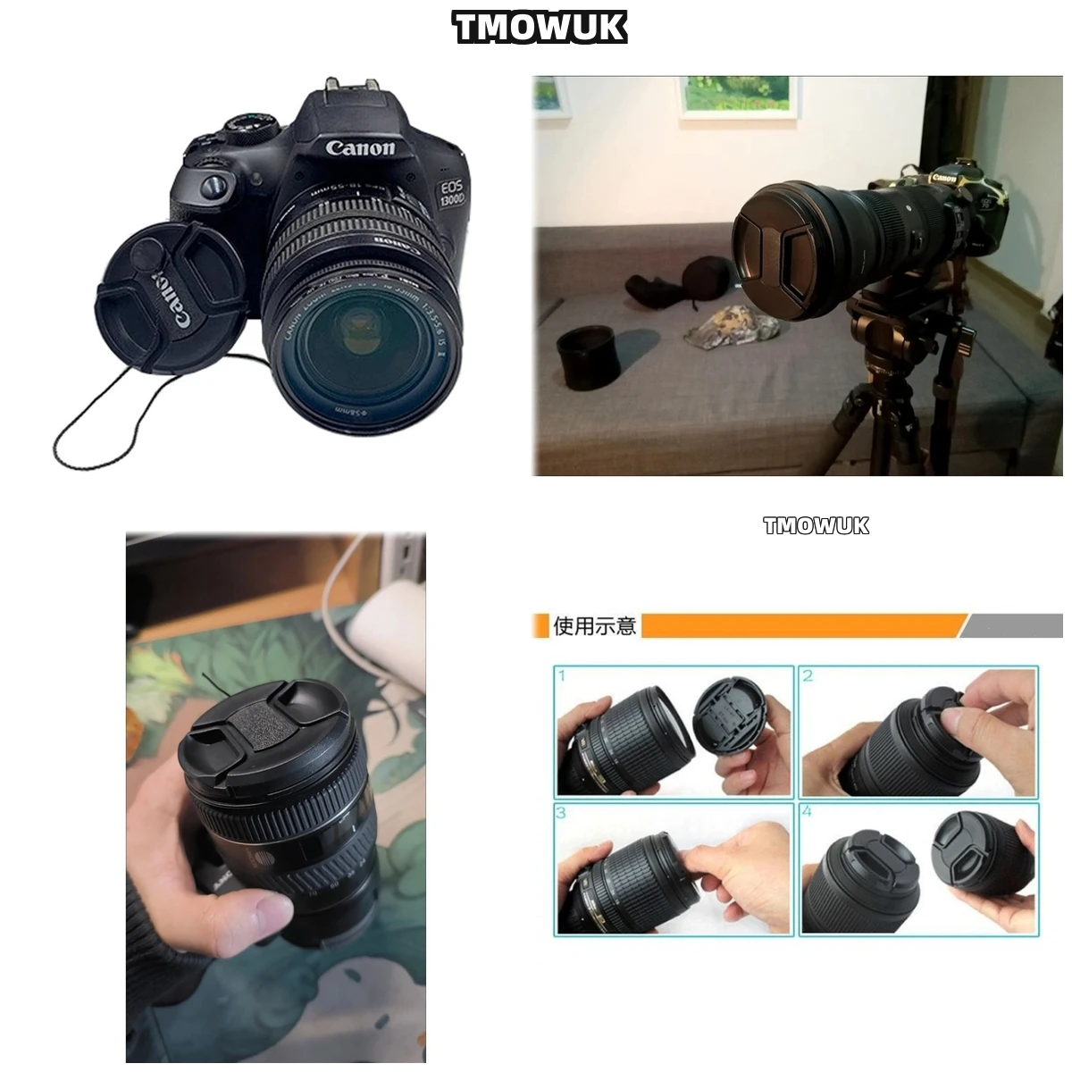 

For OLYMPUS PEN E-PM12345678910 E-M1 510 OM OM-1 Camera Lens Cap Protective Cover Center Pinch Snap-on 49mm 52 55 58 62 67 72