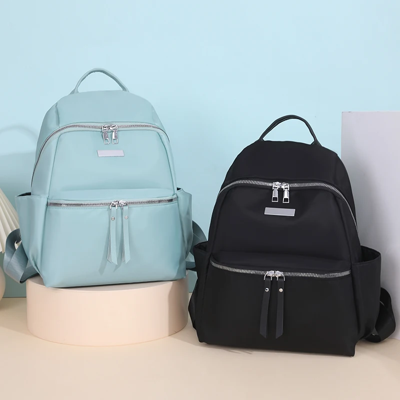 Fashion Backpack Women High Quality Nylon Backpacks Female Big Travel Back Bag Large School Bags for Teenage Girls Shoulder Bag