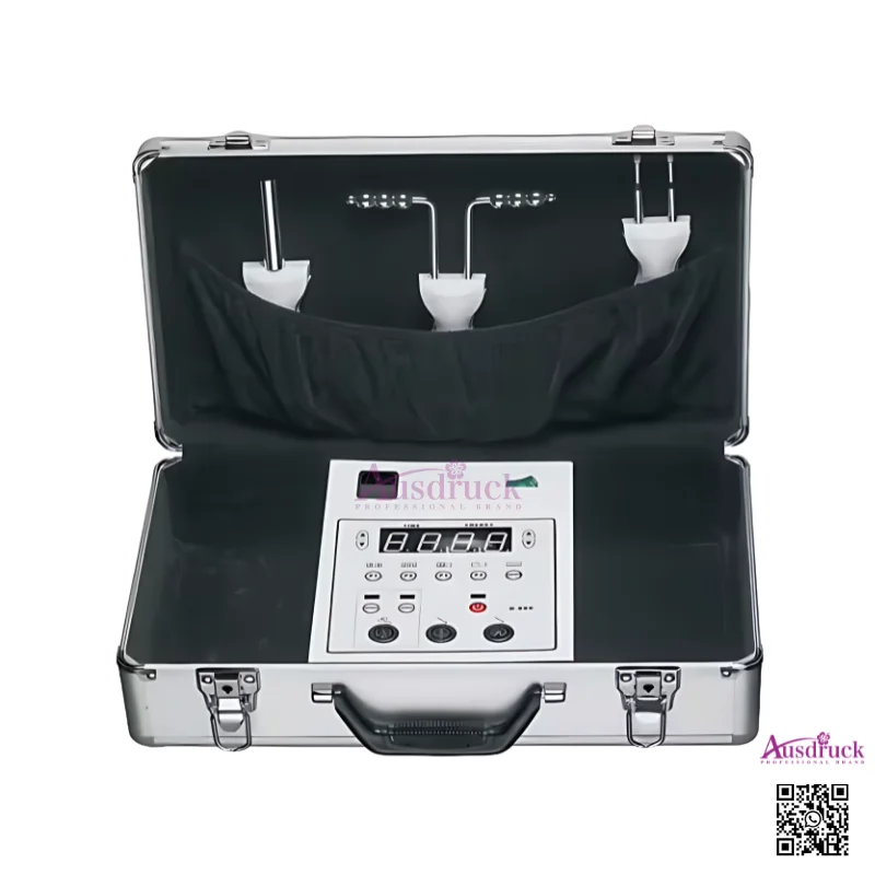 New Portable Microcurrent Bio Face Lift Device - Hot & Cold Galvanic Skin Toning Set for Salon-Quality Facials