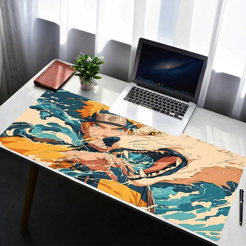 

Mouse Pad PC Naruto Uzumaki Non Slip Rubber Mousepad Laptop Gamer Cabinet HD Keyboard Pad Office Computer Gaming Desk Mouse Mat