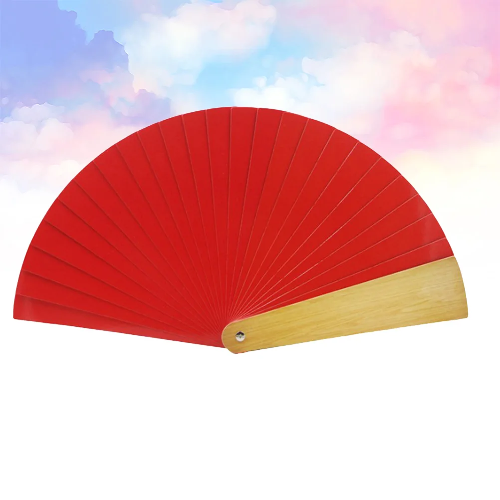 

Foldable Color Change Portable Durable Daily Use Stage Show Prop H Fans Decorative Craft Fans for Magician Performance