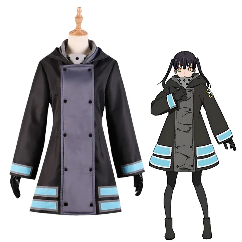 

Костюмы для косплея Kotatsu Tamaki, аниме Fire Force, униформа для ролевых игр на Хэллоуин, карнавал, вечерние наряды для женщин