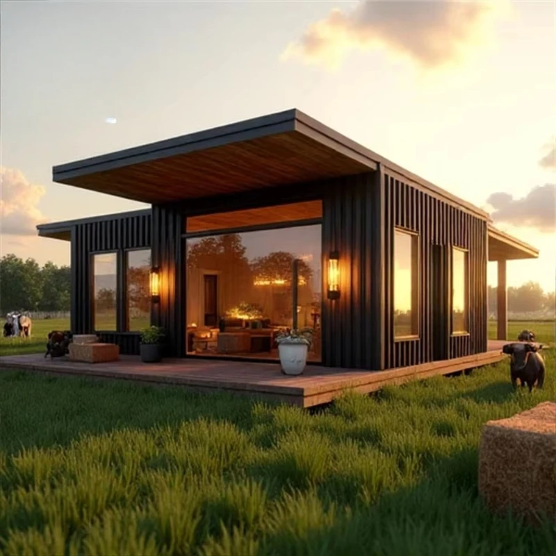 Casa Prefabricada en Contenedor Expandible de 20 Pies o 40 Pies, Personalizable, de 2, 3, 4 o 5 Dormitorios, Precio de Casa Móvil Prefabricada, Casas Prefabricadas