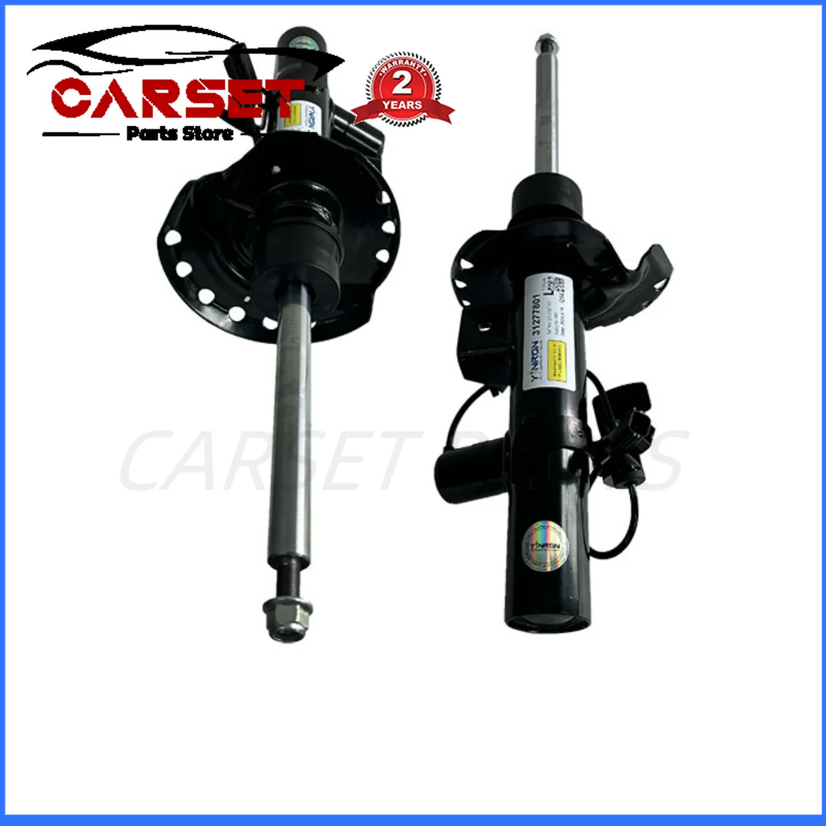 Front Left&Right Shock Absorber With Electronic For Volvo S80 XC70 V70 31277801 31329098 31340317