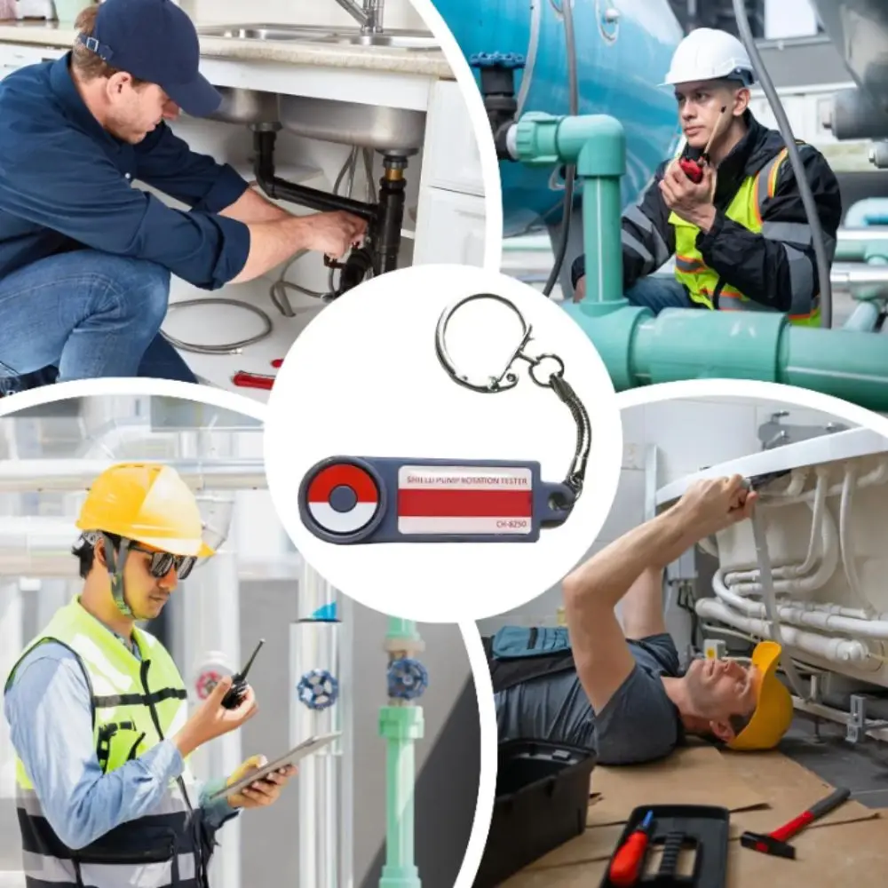 AC/DC Clear Indication Rotation Tester Rapid Detection Fast Detection AC Detection Keyring Design Clear Indication
