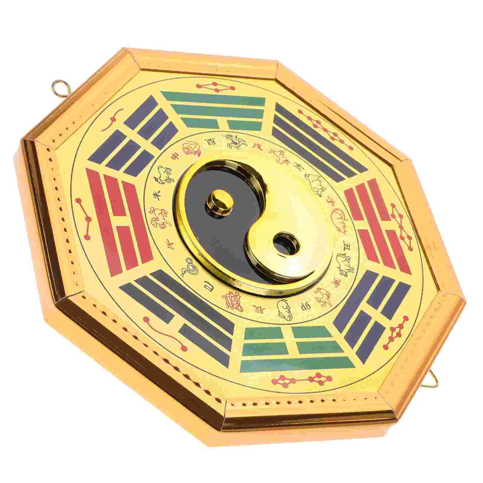 

Gossip Mirror Tai Chi Bagua Eight Diagrams Reflector Feng Shui Decorative Convex Ornament Chinese Home Decoration