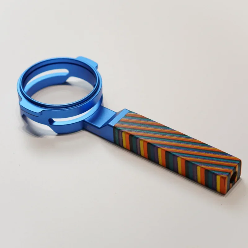 Brand New 58mm Aluminum Flat Hollow Handle For La Marzocco MHW-3BOMBER Coffee Machine Parts