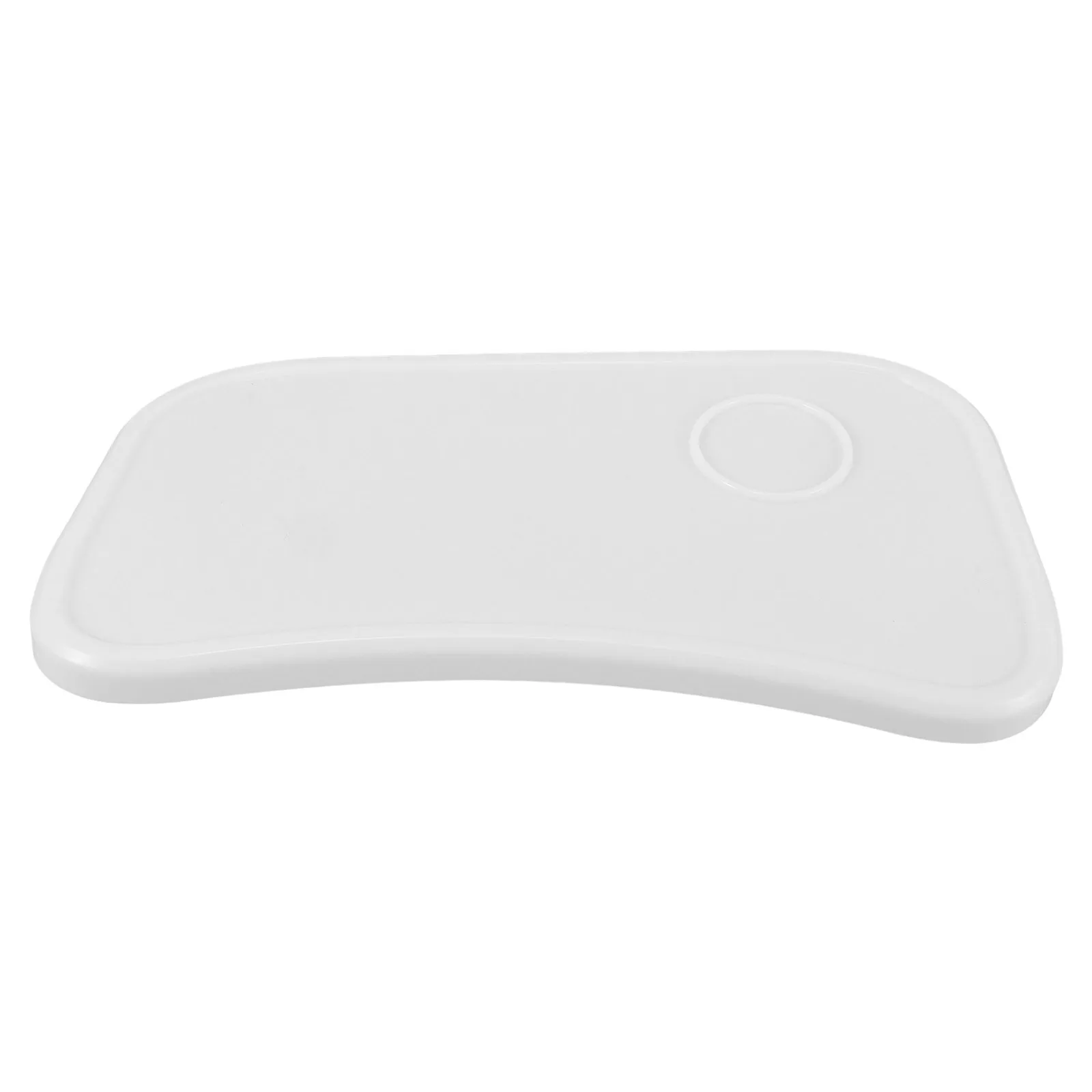 Baby Hochstuhl Ersatz Tablett Kunststoff Universal Weiß Kleinkind Essplatte Abendessen Tablett Befestigung Baby Fütterung Stuhl
