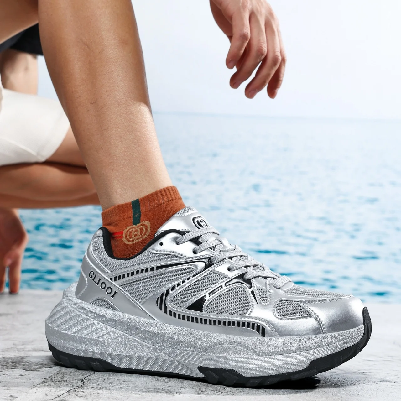 

2026 High Quality Running Shoes Men Breathable Couples Leisure Sport Shoe Comfortable Training Shoes Men Professional Gym Unisex