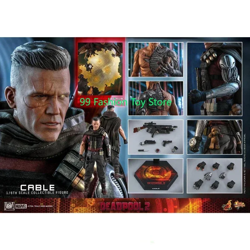 

100% оригинал в наличии HotToys MMS583 Дэдпул 2 кабеля 1/6 солдат анимация фигурка игрушка подарок модель коллекция хобби