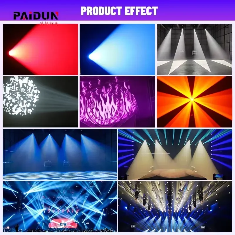 EE1 for 500W Induction Beam CMY CTO Wash Light 3in1 Moving Head Disco Light with DMX512 Control Ra90