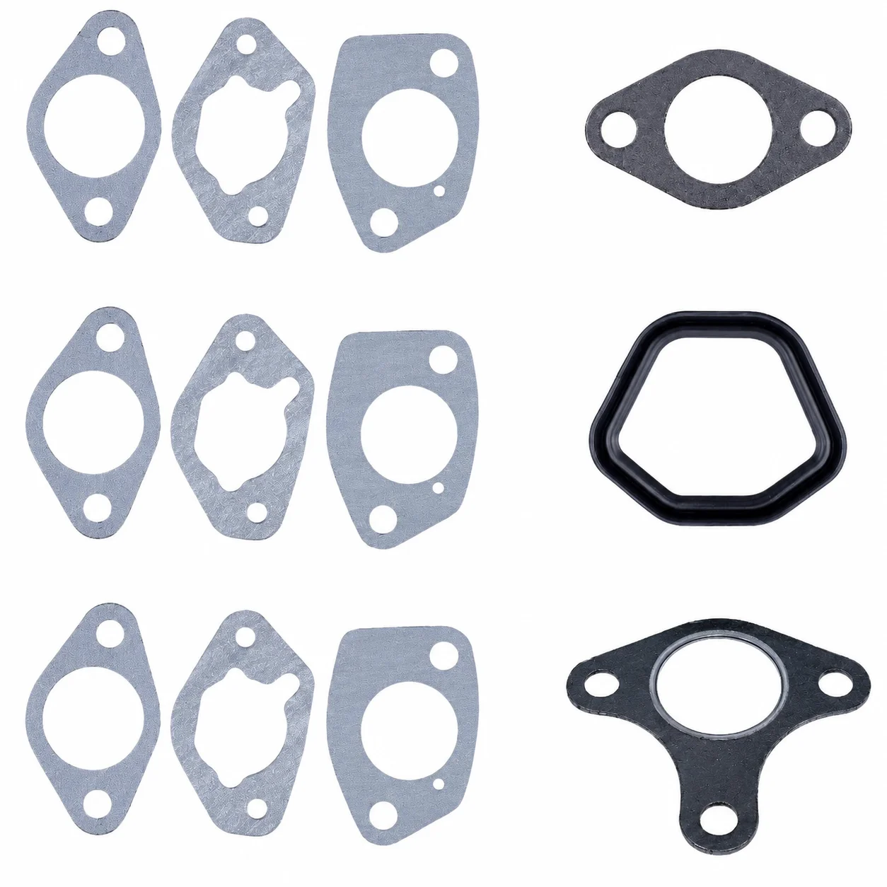 Carburetor Gasket Kit for Predator Champion Generac 389cc 439cc 459cc 6000 6500 9000 9500, Replaces 16220-ZA0-702 12391-ZE2-000