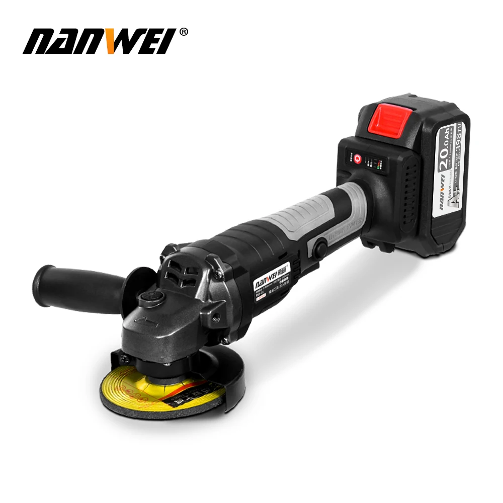 Electric Angle Grinder Grinding Machine Variable Speed Wood/Metal Cutting Tool