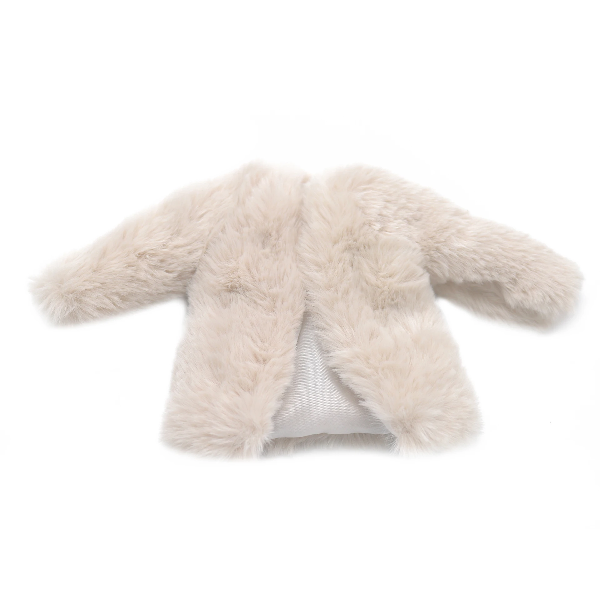New 30cm 1/6 7colors comfort material  fur coat Daily Wear Accessories Clothes for Barbies doll
