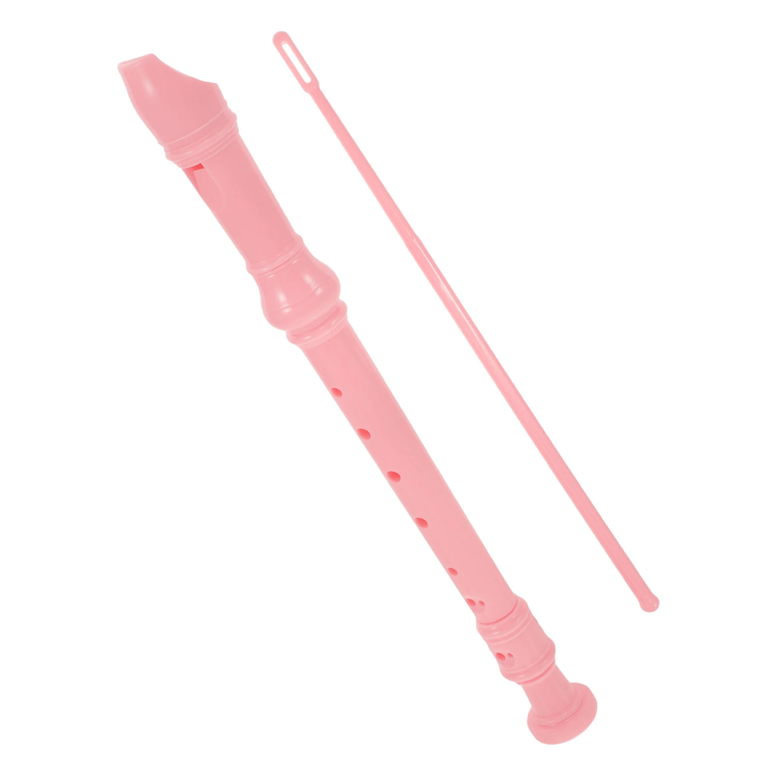 

Eight Hole Soprano Recorder ABS Plastic Kids Beginners Musical Instrument Cleaning Rod Lightweight Compact Design Precise Sound