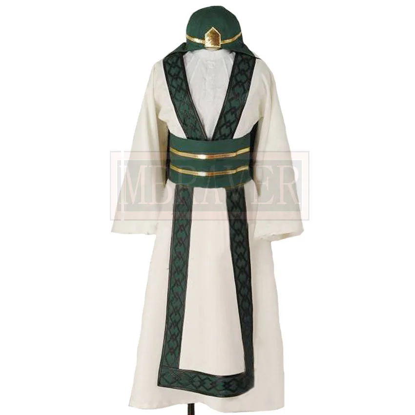 Magi: The Labyrinth of Magic Jafar Cosplay Costume Halloween Christmas Uniform Custom Made Any Size