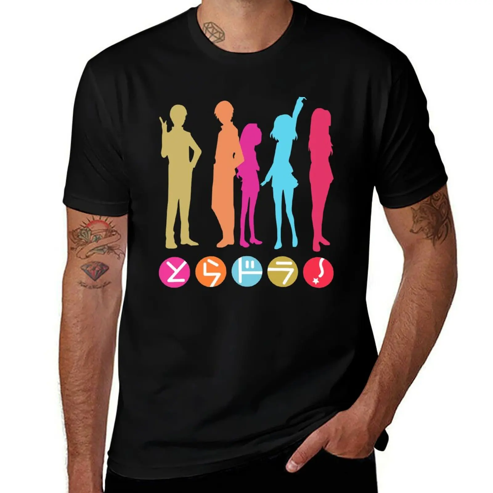 Toradora T-Shirt man t shirts for men casual T-Shirt