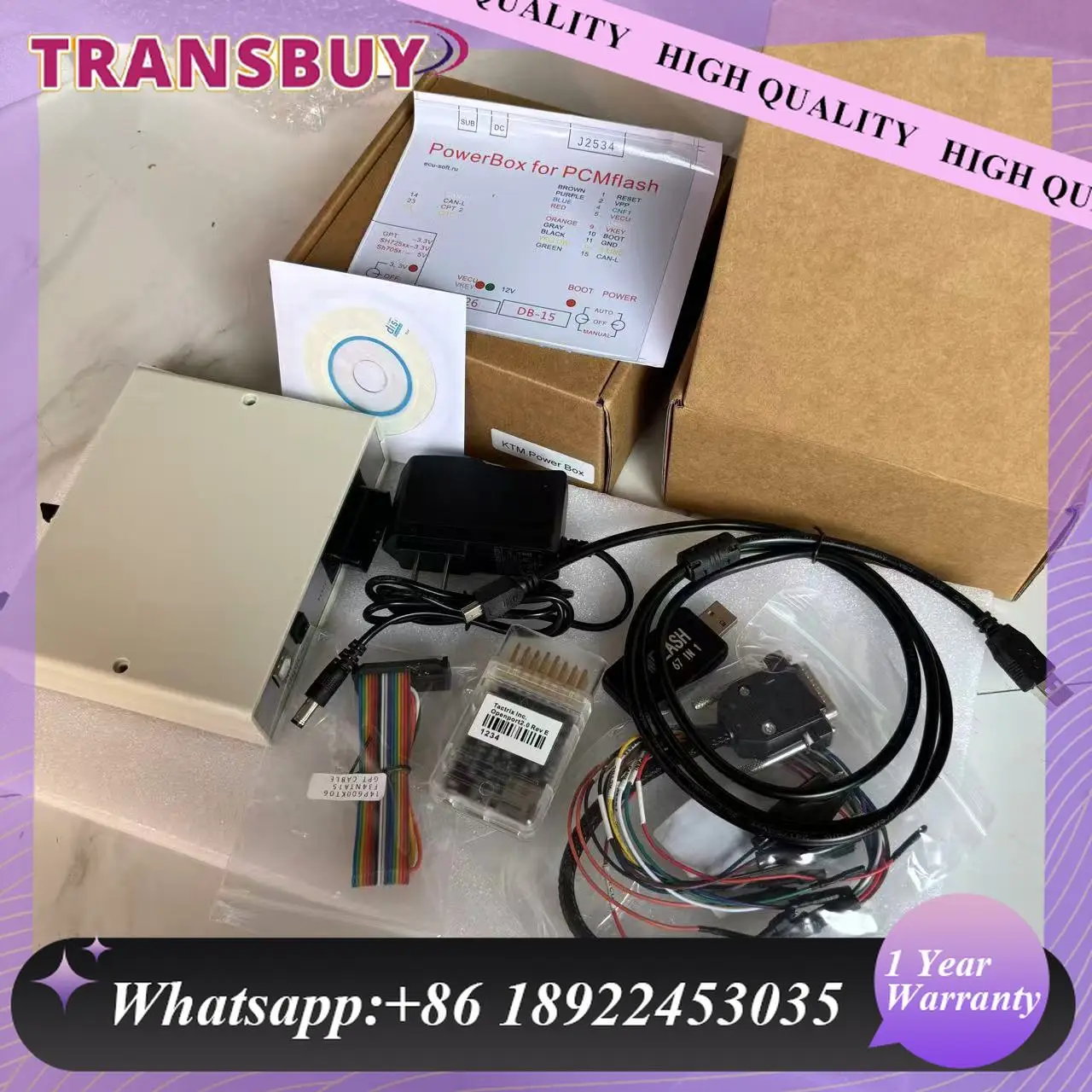 0AM DQ200 DQ250 Programmer Plus Read/Write Power Box 1.95 / 1.21 ECU Suit For AUDI Gear  VL381 VL300 Tool DQ500 DL501 - view 2
