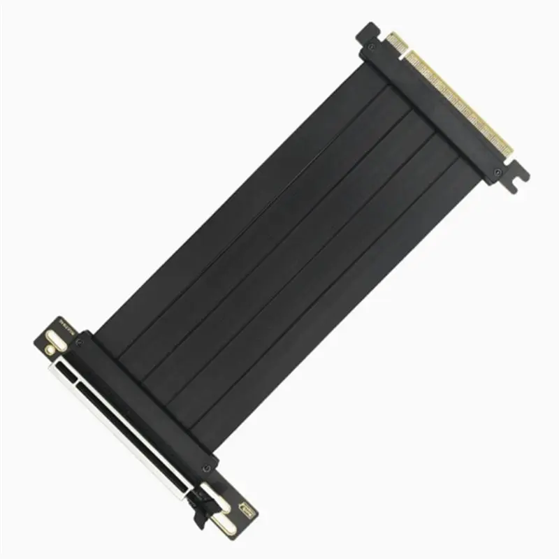 ABIJ-Extension Riser Cable 90 Degree PCIE 4.0 X16 Adapter Graphics Card For GPU Gold Finger PCI-Express For Server Computer
