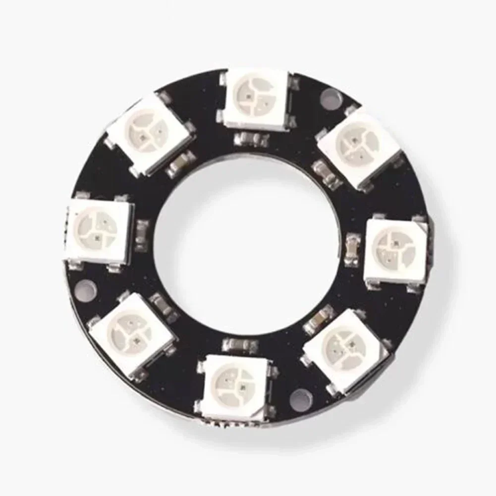 5V LED Ring Individual Addressable RGB LED NeoPixel Ring For WS2812 Full-color Driver Lamp Portable Lighting Accessories