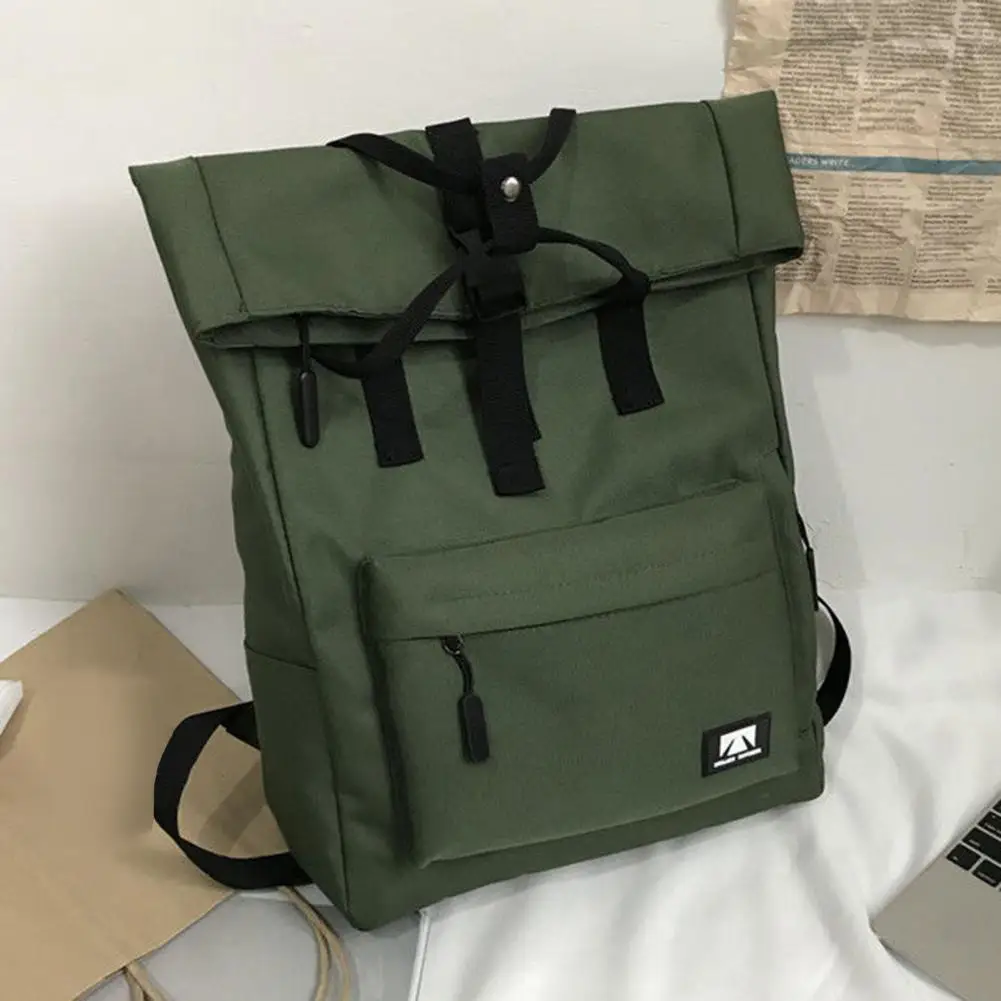 High School Student Schoolbag Portable Tear Resistant Men Women Korean Style Student Backpack Unisex Ruckpack Waterproof