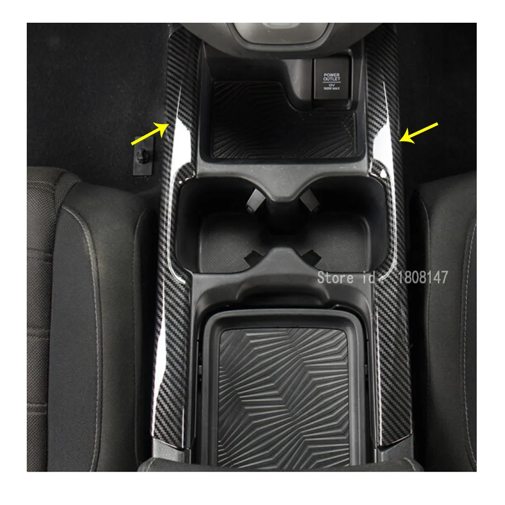 For Honda CRV CR-V 2017 2018 2019 2020 2021 Car Inner Middle Handbrake Shift Stall Paddle Cup Switch Frame Lamp Trim Parts Stick