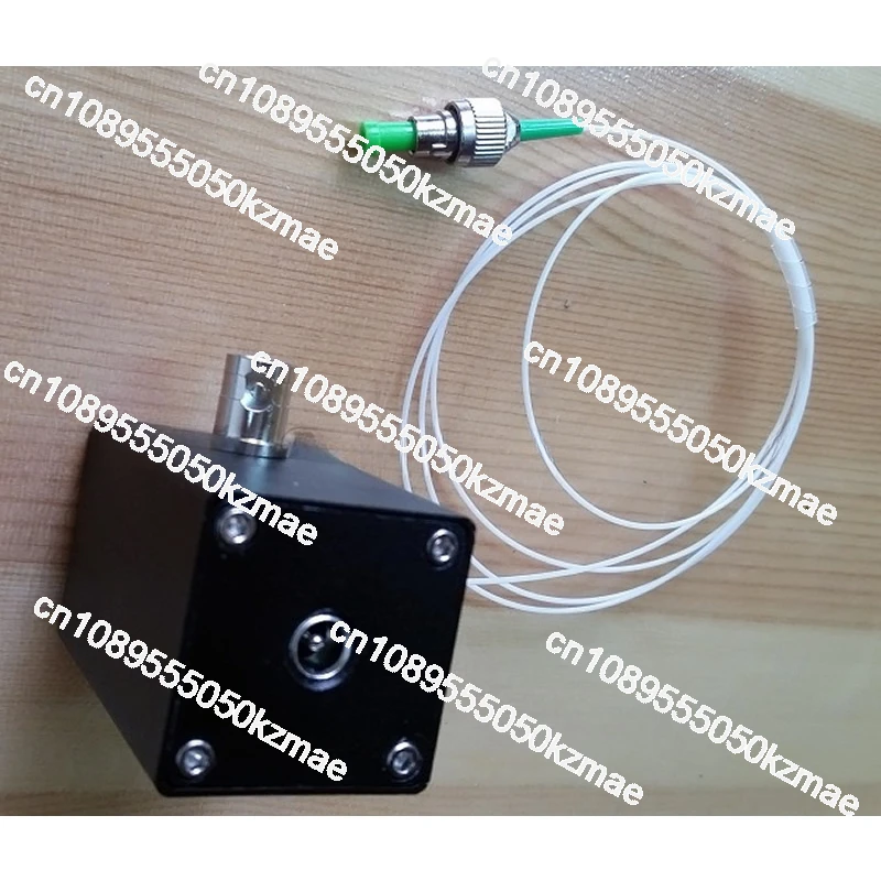 InGaAs High-speed Fiber Optic Photodiode Detector/fiber Optic Receiver (FC Interface, 800nm-1750nm), Power Supply 9-24VDC