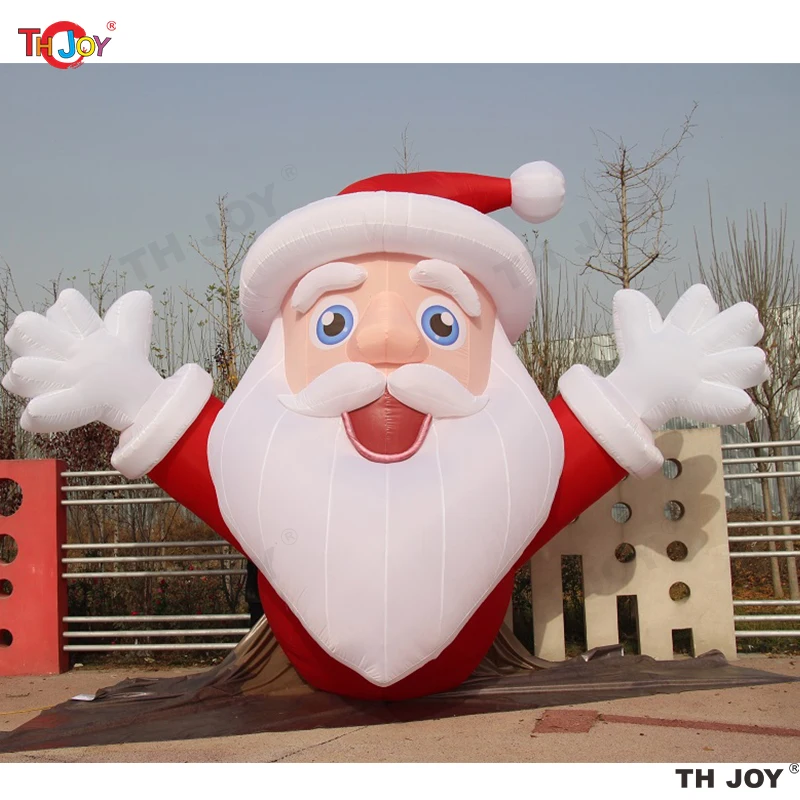 

6m20ft Tall Inflatable Christmas Doll Blown Up Illuminated Santa Claus Christmas Doll For Home navidad 2023 New Year Party Decor