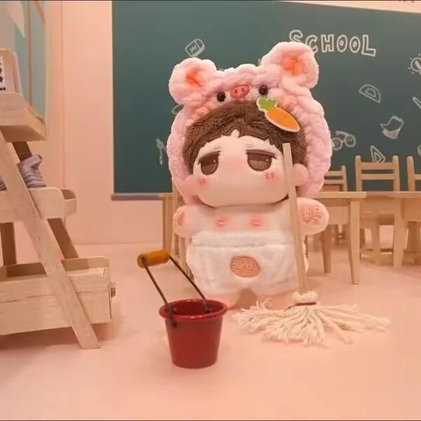 Rabbit ear handcrafted product,leather band,knitted wool,large intestine hair band,popular and cute cartoon bear couple headband