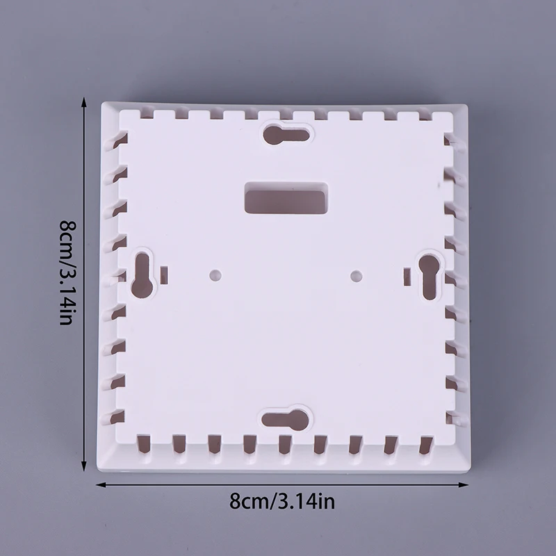 Staubdichte Kunststoff-Anschlussdose mit Rauchsensorgehäuse – ideal für elektrische Heimwerkerprojekte