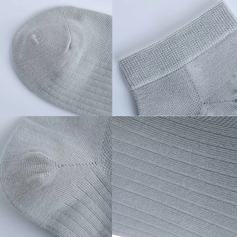 Xiaomi-Chaussettes respirantes coordonnantes pour hommes, 5 paires, doux, confortables, Silver Ion, quatre saisons, qualité supérieure