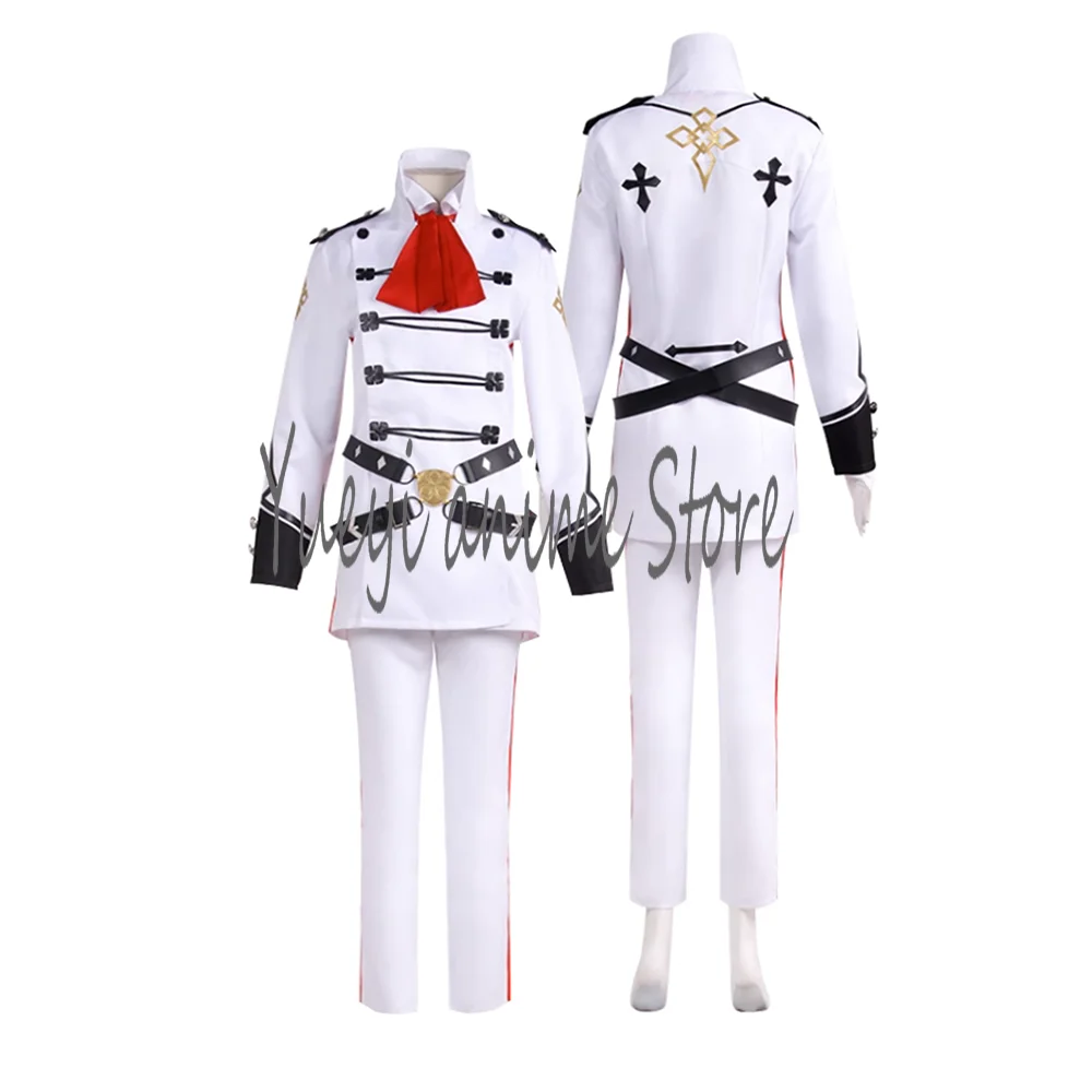 Anime Cosplay Asougi Costume White Suit Halloween Christmas Party Uniform Outfit customized