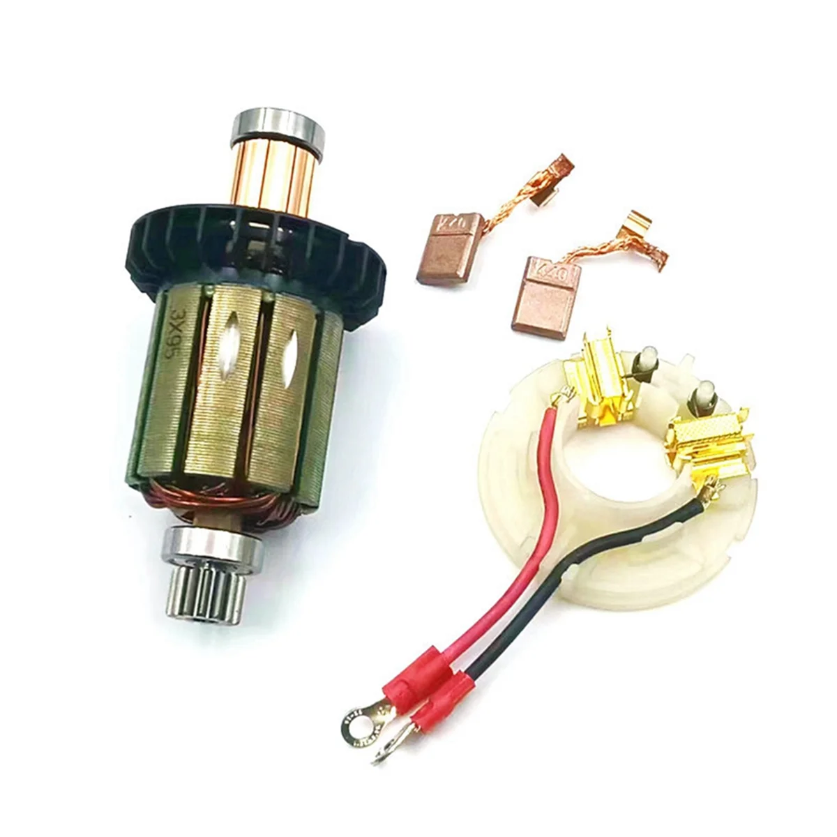 

A76I 619496-0 Carbon Brush Holder Motor with Copper Carbon Brush for Armature CB440 DHP458 BHP458 DDF458 for DDF458Z