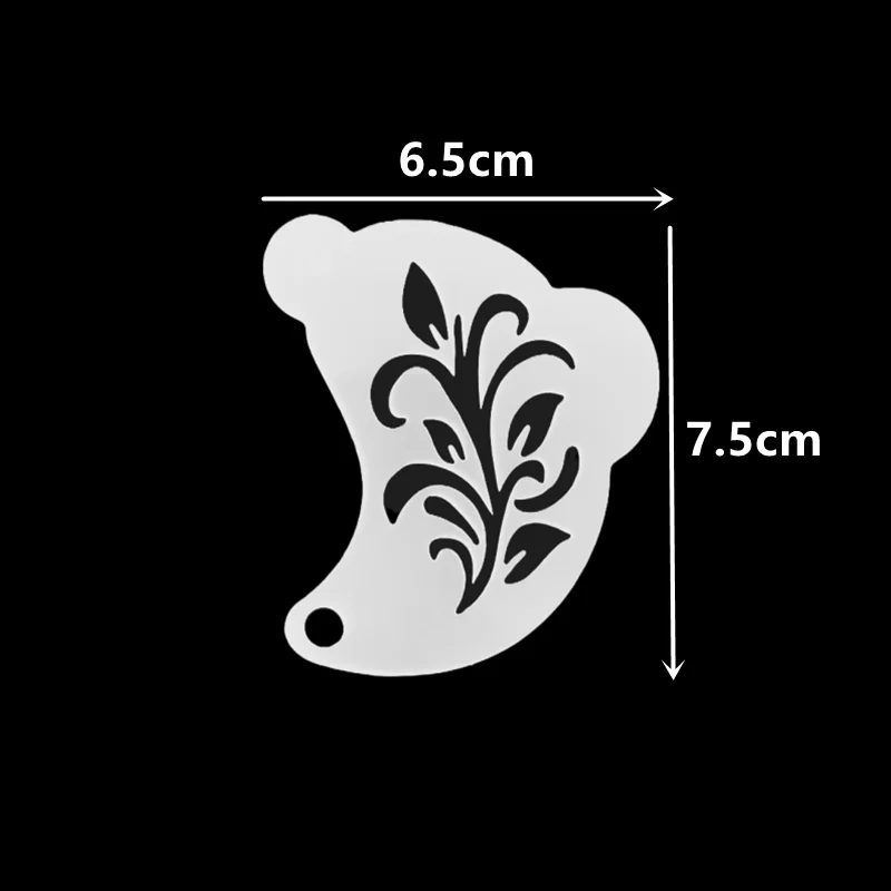20Pc Face Painting Templates Stencils Reusable, Children Adult DIY Art Paint Drawing Stencils, Holiday Party Makeup Template Set