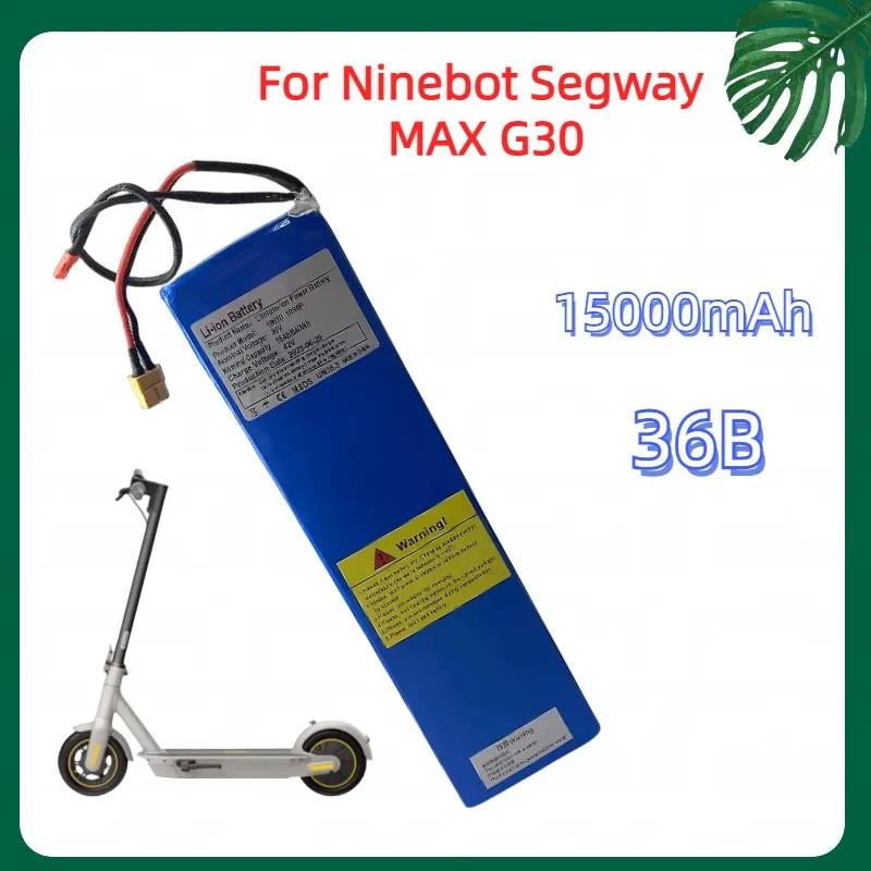 36V 15AH 18650 Lithium 10S6P 540w For Ninebot Segway G30 Electric Scooter Special Battery