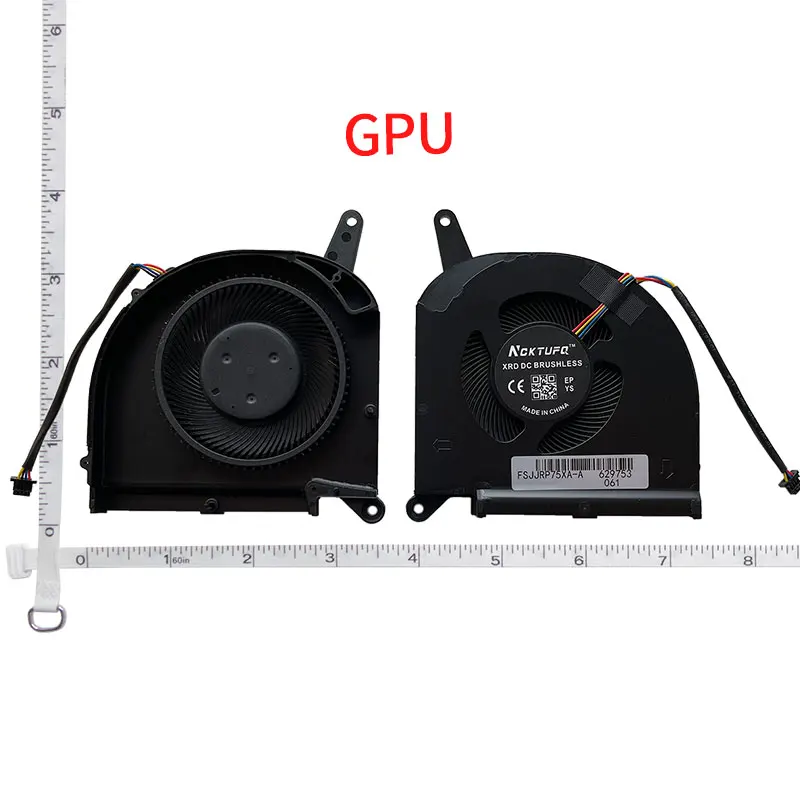 New CPU Cooling Fan For Gigabyte Aorus 15G 15P 17P 17G XC RX7G RP77 RX5G RP75 RP75W XA XD OLED SA AERO 17 AERO 15 OLED image 3