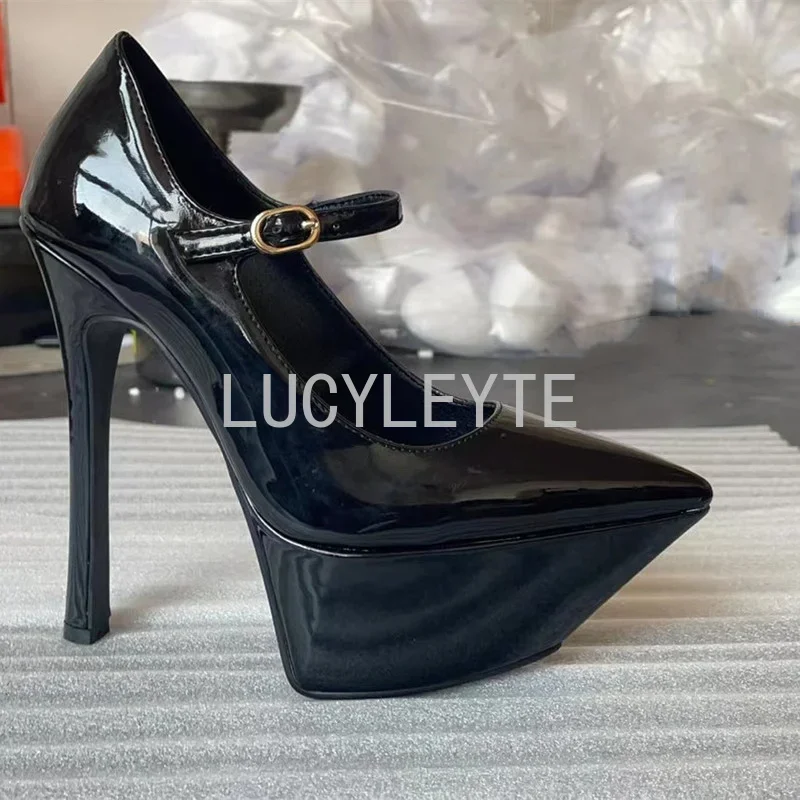 Brand Platform High Heels High Quality Sexy Platform High Heels Dress Party Wedding Ladies Shoes Shoe for Women