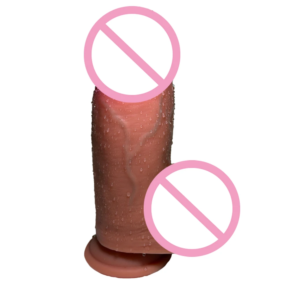Realistic Dildo with Suction  Vaginal G spot  Anal Stimulation Toy Adult Pleasure Device for Couples Lifelike Artificial Penis