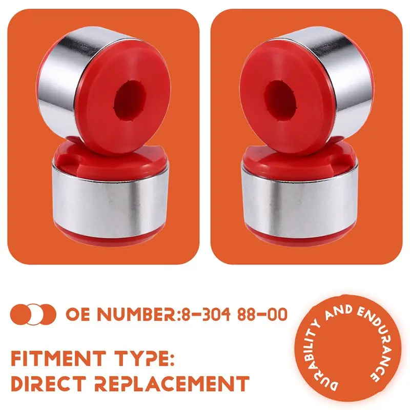 A73X-Rear Trailing Control Bushings Kit For Honda 88-00 Civic / 94-01 Acura Integra