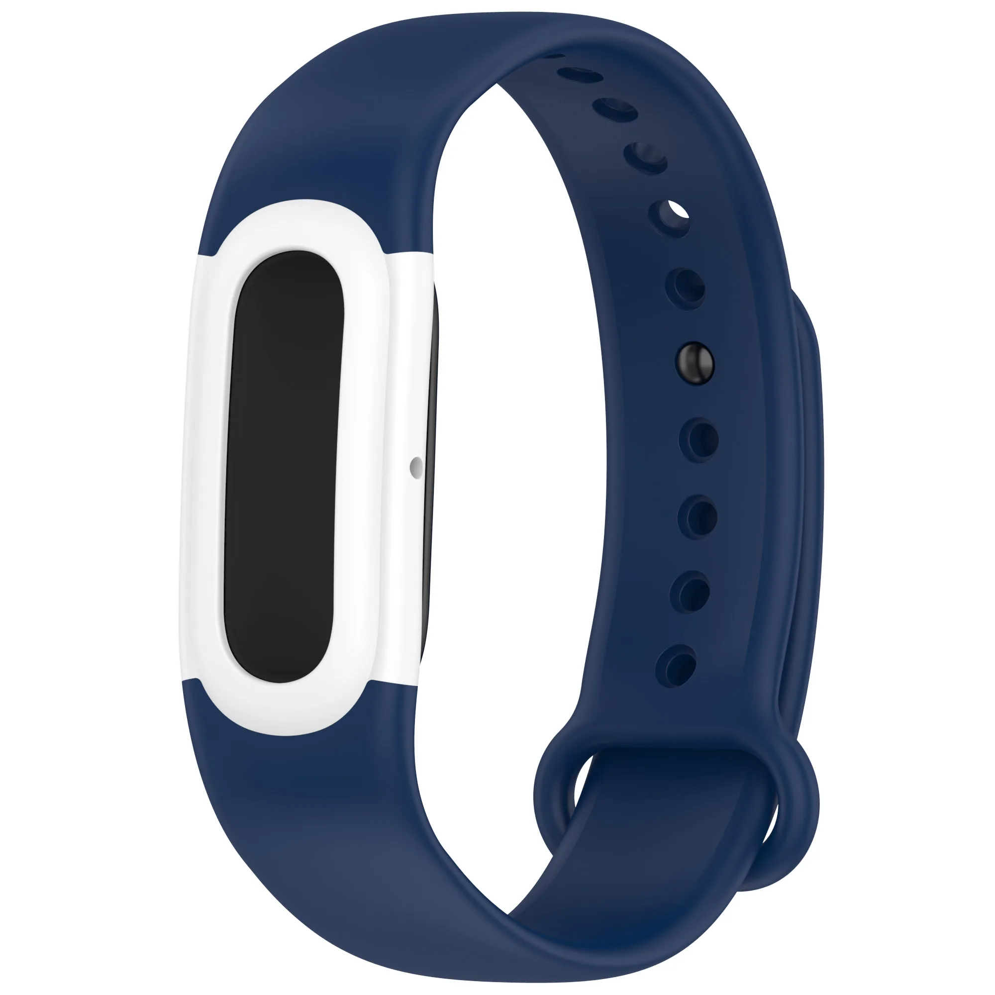 Silikon + Nylon Sportuhrenarmband für Google Fitbit Air Armband Atmungsaktives Band Ersatz-Zubehör – Detail 7