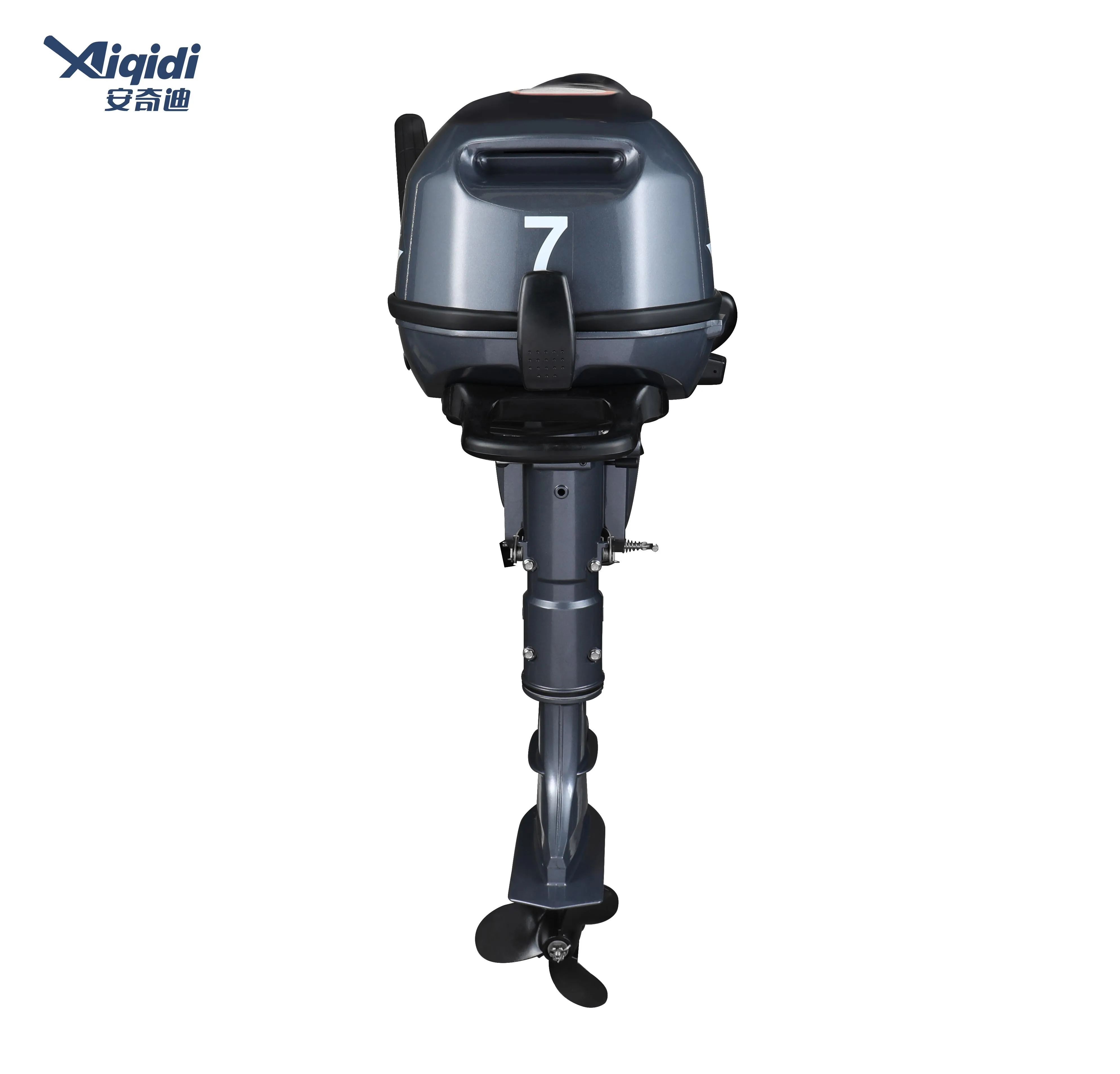 AIQIDI E7 7HP محرّك القارب المياه المبردة الحارث التحكم قصيرة/طويلة رمح 48 فولت محرك خارجي كهربائي