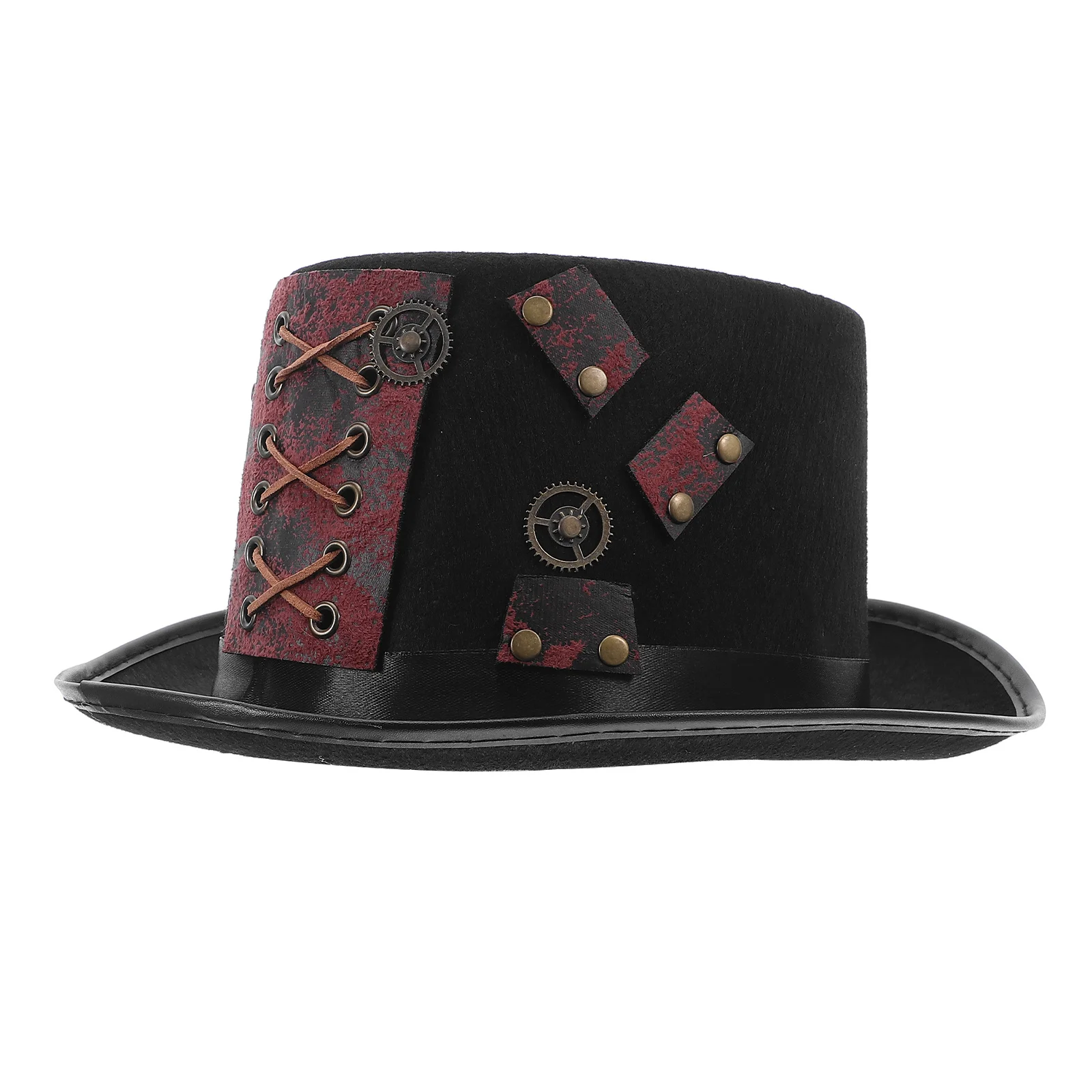 

Vintage Punk Gothic Steampunk Style Cosplay Party Red String Gear Decoration For Adults Costume Accessory Steampunk Punk