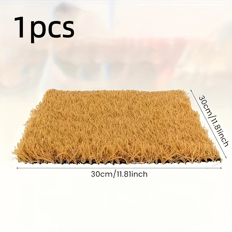 

Simulated Lawn Chicken Coop Mat Washable Chicken Mattress For Chicken Coops Backyards And Pet Gardens Egg-Laying Nesting Pad