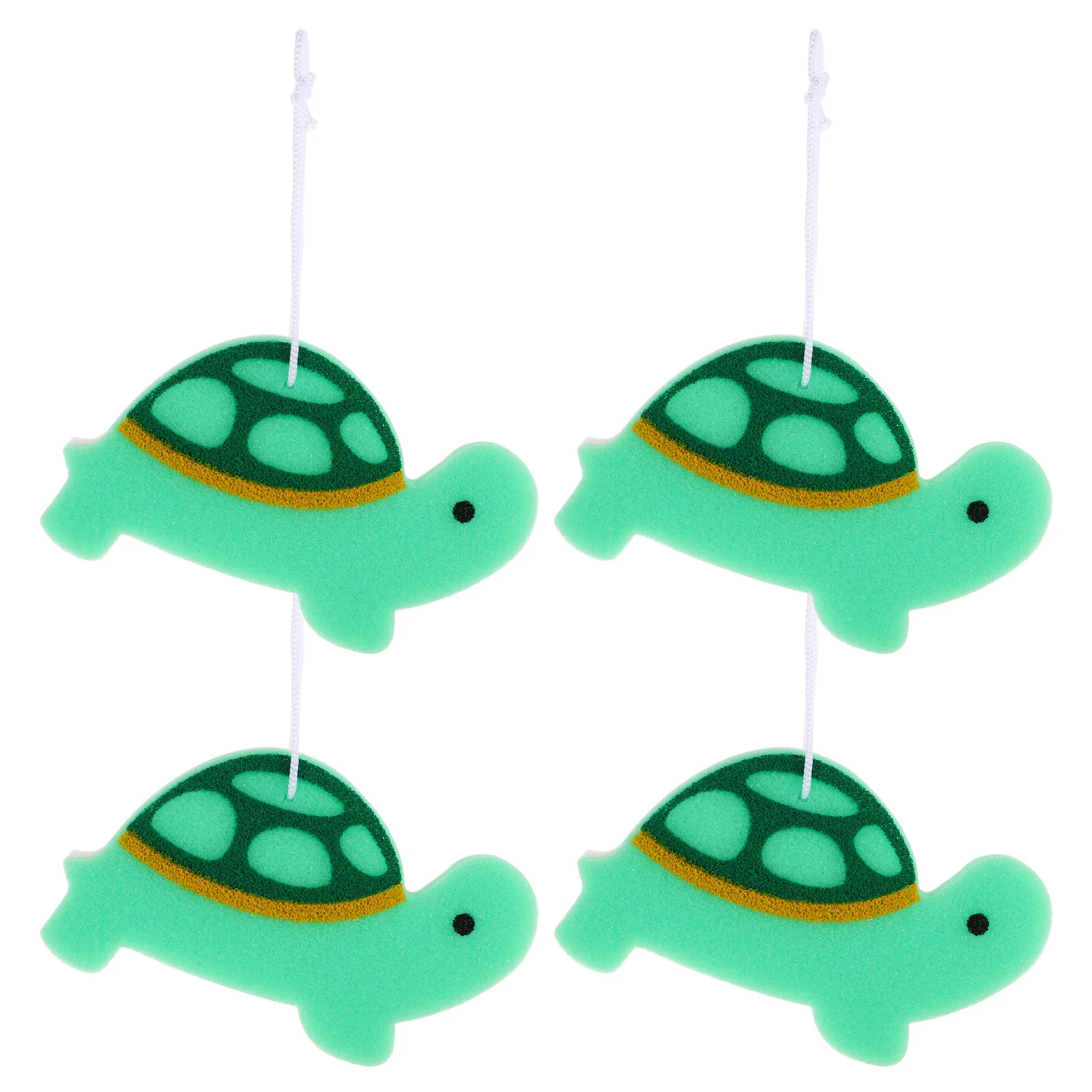 

4 Pcs Creative Turtle Bath Toys Soft Sponge Body Wash Scrubber for Newborn Baby Exfoliator Shower Soaps Accessories Cartoon