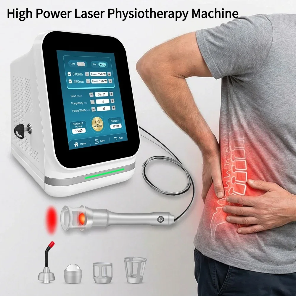Frovab Professional Clinic Grade 30W High Power Laser Physiotherapy Machine 810nm 980nm for Fast Arthritis Back Pain Relief