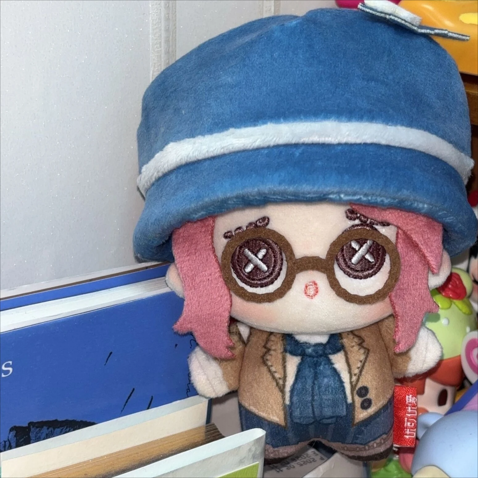 Identity V Blind Girl, Blind Girl Helena 10cm Cotton Doll, Fifth Personality Series, Cute and Detachable Surrounding Hats view 4