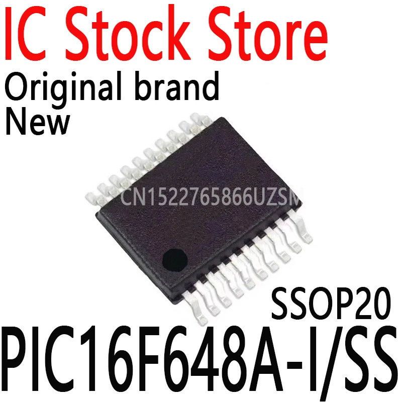 

10PCS/LOT New and Original IC PIC16F648A PIC16F648 16F648A SSOP20 PIC16F648A-I/SS