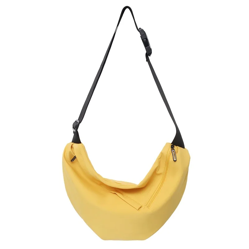 Bolso de hombro de tendencia Unisex, bandolera informal que combina con todo, gran capacidad, diario, perfecto para compras informales y Fitness