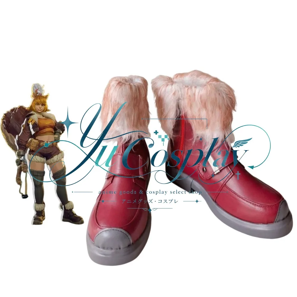 Anime Girl Cosplay Shoes Custom Made Character Style Boots Platform Design for Photography Event