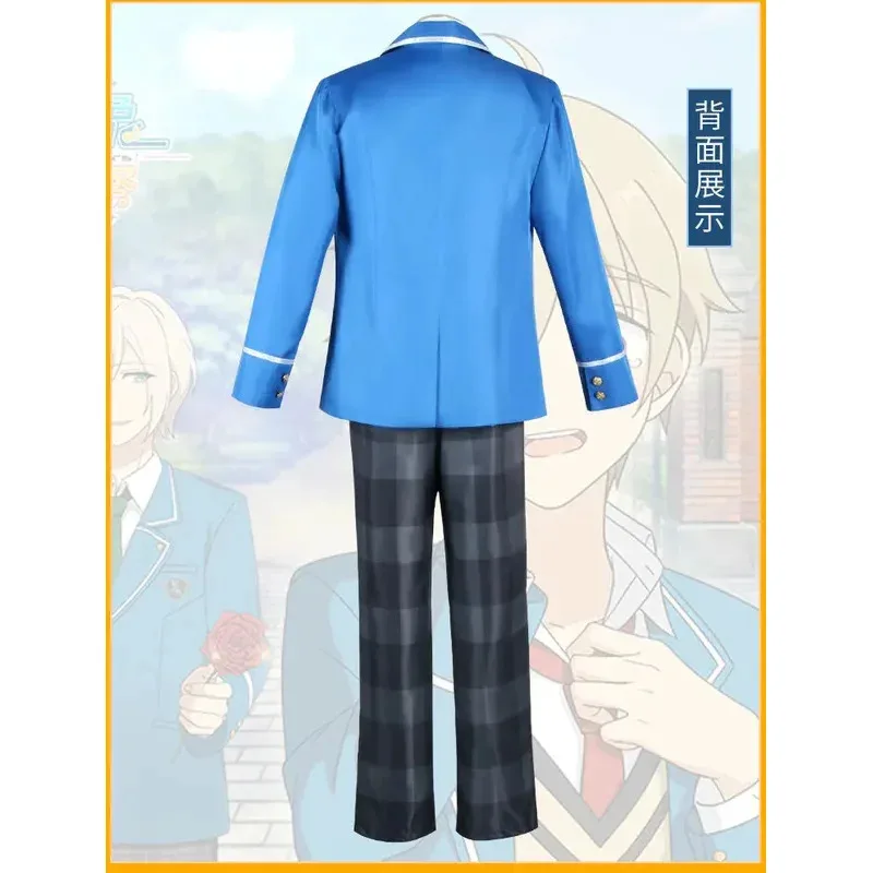 111 www لعبة فرقة النجوم تأثيري فرسان Tsukinaga ليو Trickstar Hokuto Hidaka Narukami Akehoshi سوبارو الزي المدرسي JK D #6